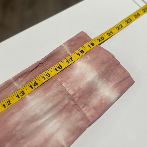 Zara Women’s Tie Dye Oversized Long-Sleeve Button Down Shirt Pink & White S - Picture 10 of 11